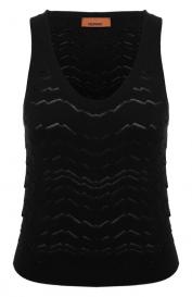 Топ из вискозы и шерсти Missoni