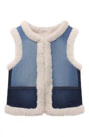 Джинсовый жилет Chloe