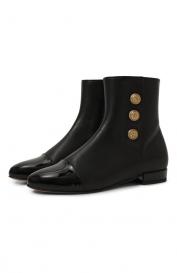 Кожаные полусапоги Balmain