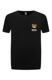 Хлопковая футболка Moschino