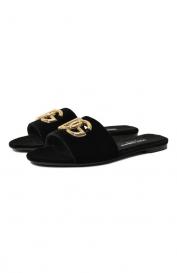 Текстильные шлепанцы Bianca Dolce&Gabbana