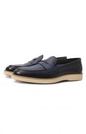 Кожаные пенни-лоферы Detroit Santoni