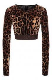 Хлопковый топ Dolce&Gabbana