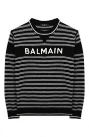 Шерстяной пуловер Balmain