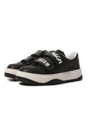 Кожаные кеды MSGM Kids