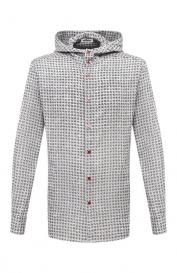 Хлопковая рубашка KITON