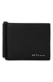 Кожаный зажим для купюр KITON