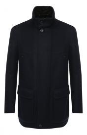 Кашемировая куртка на молнии с воротником-стойкой Zegna