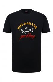 Хлопковая футболка PAUL&SHARK