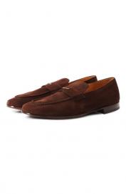 Замшевые лоферы KITON