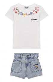 Комплект из футболки и шорт Moschino