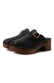 Кожаные сабо GOLDEN GOOSE DELUXE BRAND