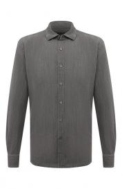 Джинсовая рубашка Zegna