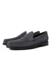 Замшевые пенни-лоферы Tod's