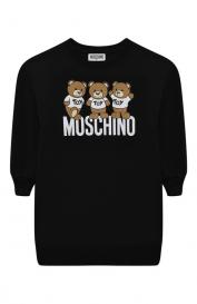 Хлопковое платье Moschino
