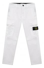 Хлопковые брюки-карго Stone Island