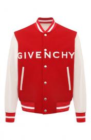 Комбинированный бомбер Givenchy