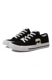 Текстильные кеды KARL LAGERFELD KIDS