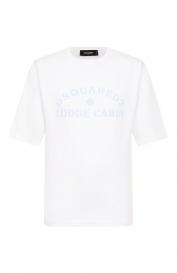 Хлопковая футболка DSquared2