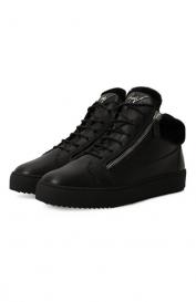 Кожаные кеды Kriss Winter GIUSEPPE ZANOTTI   DESIGN