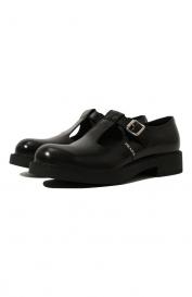 Кожаные ботинки Prada