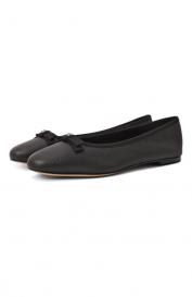 Кожаные балетки Casadei