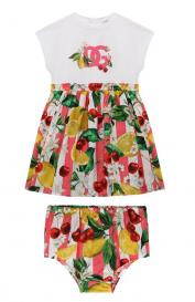 Комплект из платья и шорт Dolce&Gabbana
