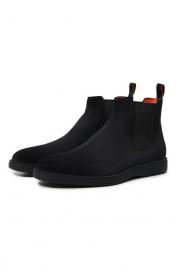 Замшевые челси Detroit Santoni
