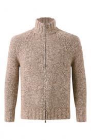 Кардиган из шерсти и хлопка Brunello Cucinelli