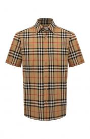 Хлопковая рубашка Burberry