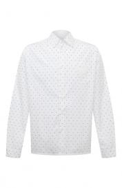 Хлопковая рубашка Prada
