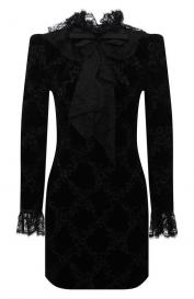 Хлопковое платье Saint Laurent