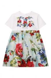 Комплект из платья и шорт Dolce&Gabbana