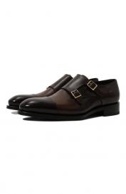 Кожаные монки Carter Santoni