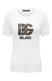 Хлопковая футболка Dolce&Gabbana