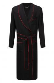 Шелковый халат Dolce&Gabbana