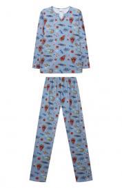 Хлопковая пижама Amiki Children