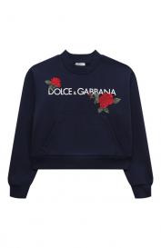 Хлопковый свитшот Dolce&Gabbana