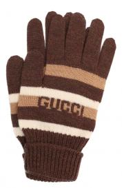 Шерстяные перчатки Gucci