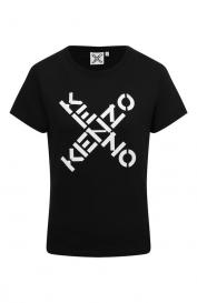 Хлопковая футболка  Sport Kenzo