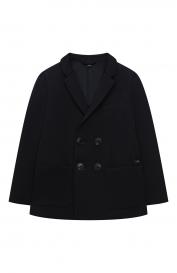 Хлопковый пиджак Emporio Armani