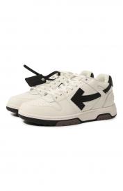 Кожаные кеды Out of Office Off-white