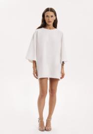 Оверсайз футболка «just white» PRIME 2U