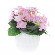 Цветок искусственный  Фиалки в кашпо Конэко-О