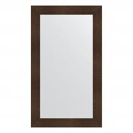 Зеркало в багетной раме  бронзовая лава 90 мм 70х120 см Evoform