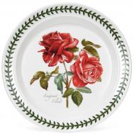 Тарелка десертная  Ботанический сад розы ароматное облако, красная роза 15 см Portmeirion