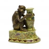 Держатель для книг  обезьяна смотрит направо 20 см Wah luen handicraft