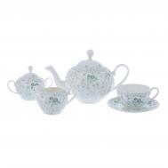 Сервиз чайный 6/17 дэйзи грин  Н 1133000 /12895 Hatori