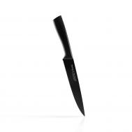 Нож гастрономический  shinai 20см с покрытием graphite Fissman