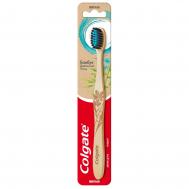 Зубная щетка  Бамбук Древесный Уголь черная, мягкая COLGATE